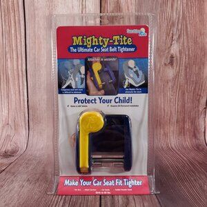 Mighty Tite Ultimate Car Seat Belt Tightener Auto Car Toddler Baby Sunshine Kids